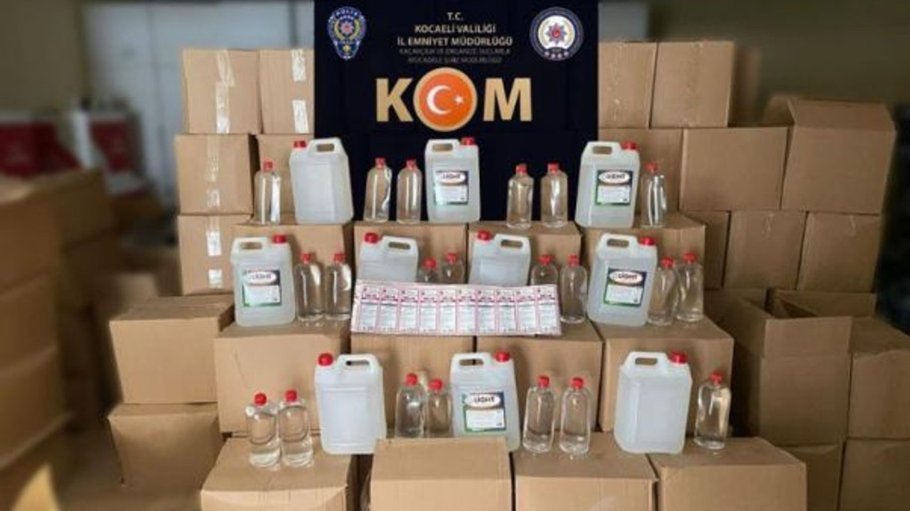 Yılbaşı öncesi "ZİNCİR-2" operasyonunda litrelerce alkol ele geçirildi