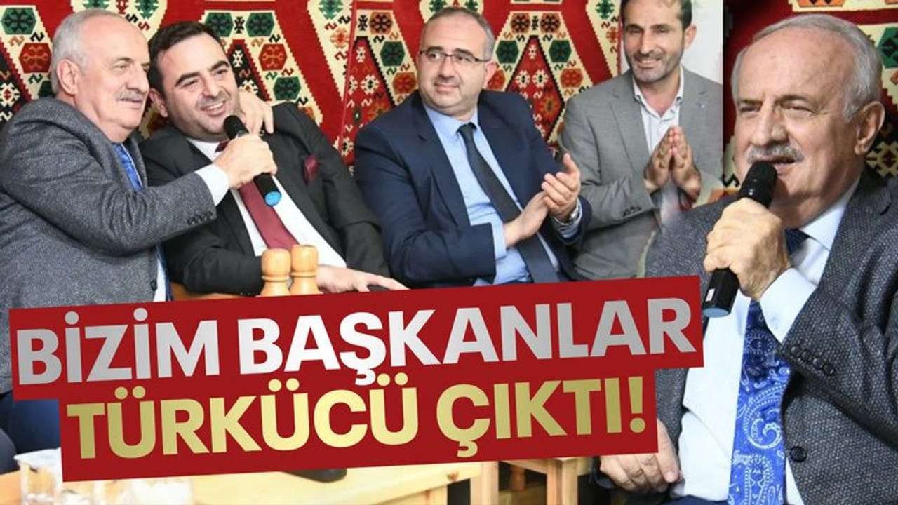 Bizim başkanlar türkücü çıktı!