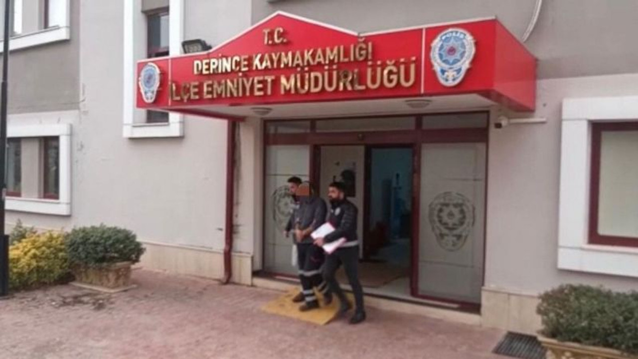 Kablo hırsızı yakalandı