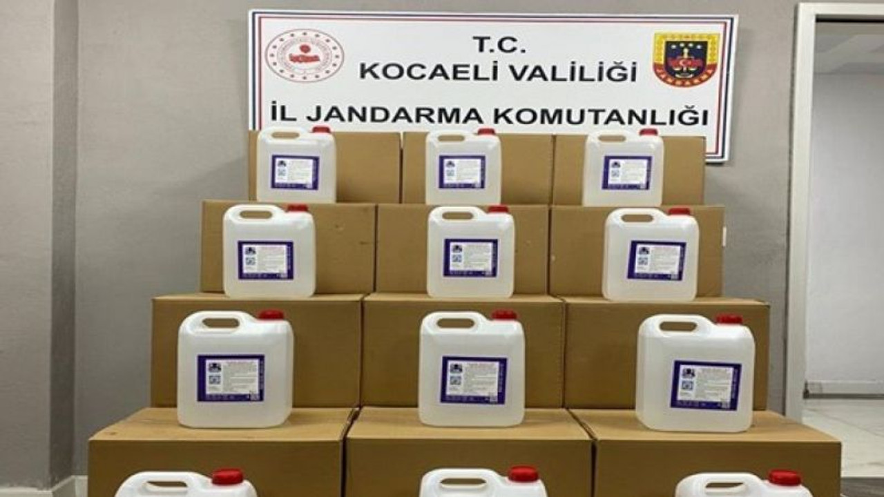 Yılbaşı öncesi 900 litre bandrolsüz etil alkol ele geçirildi