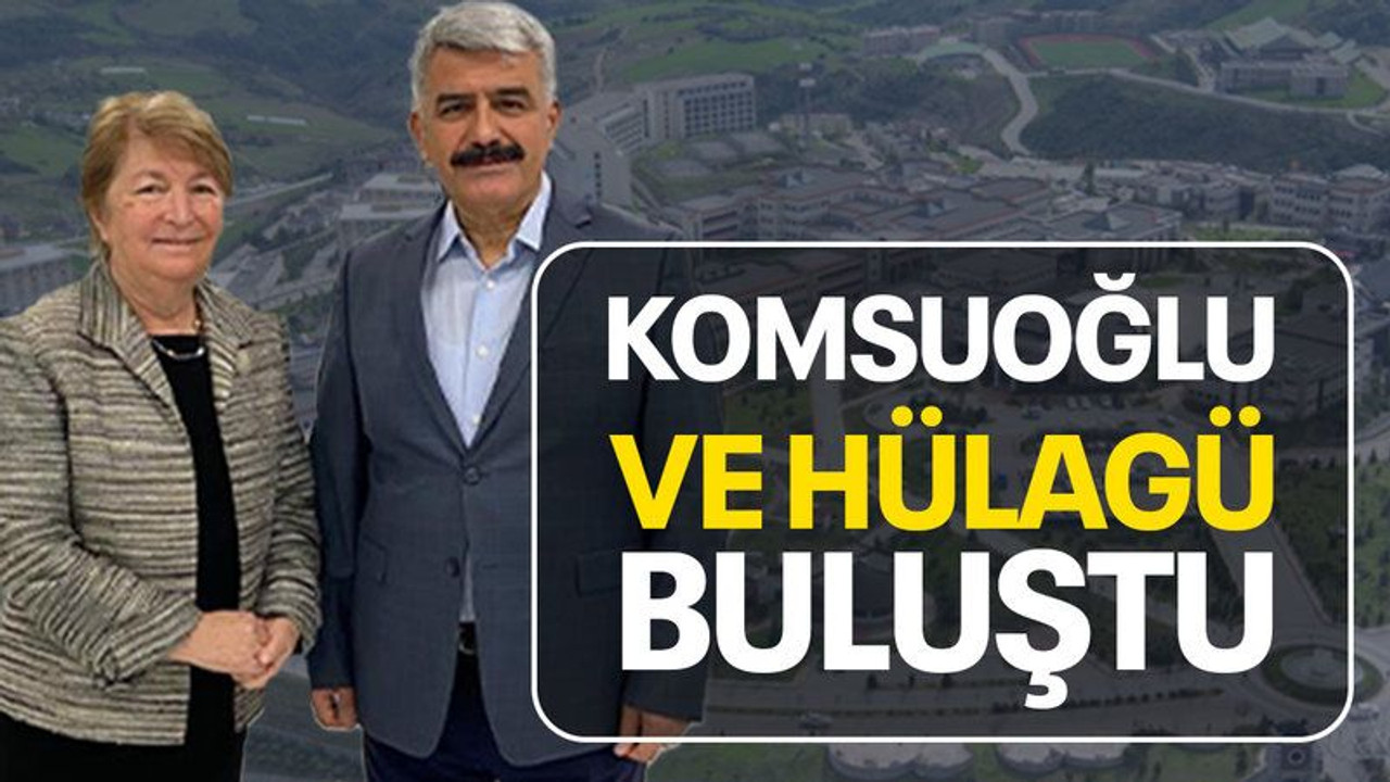 Komsuoğlu ve Hülagü buluştu