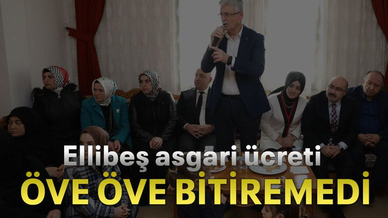 Ellibeş asgari ücreti öve öve bitiremedi
