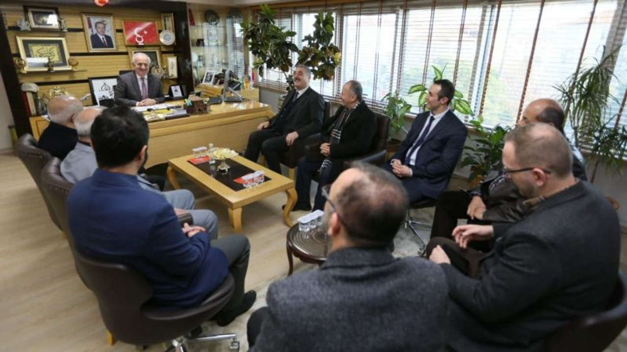 Başkan Aygün, Erzurumluları ağırladı