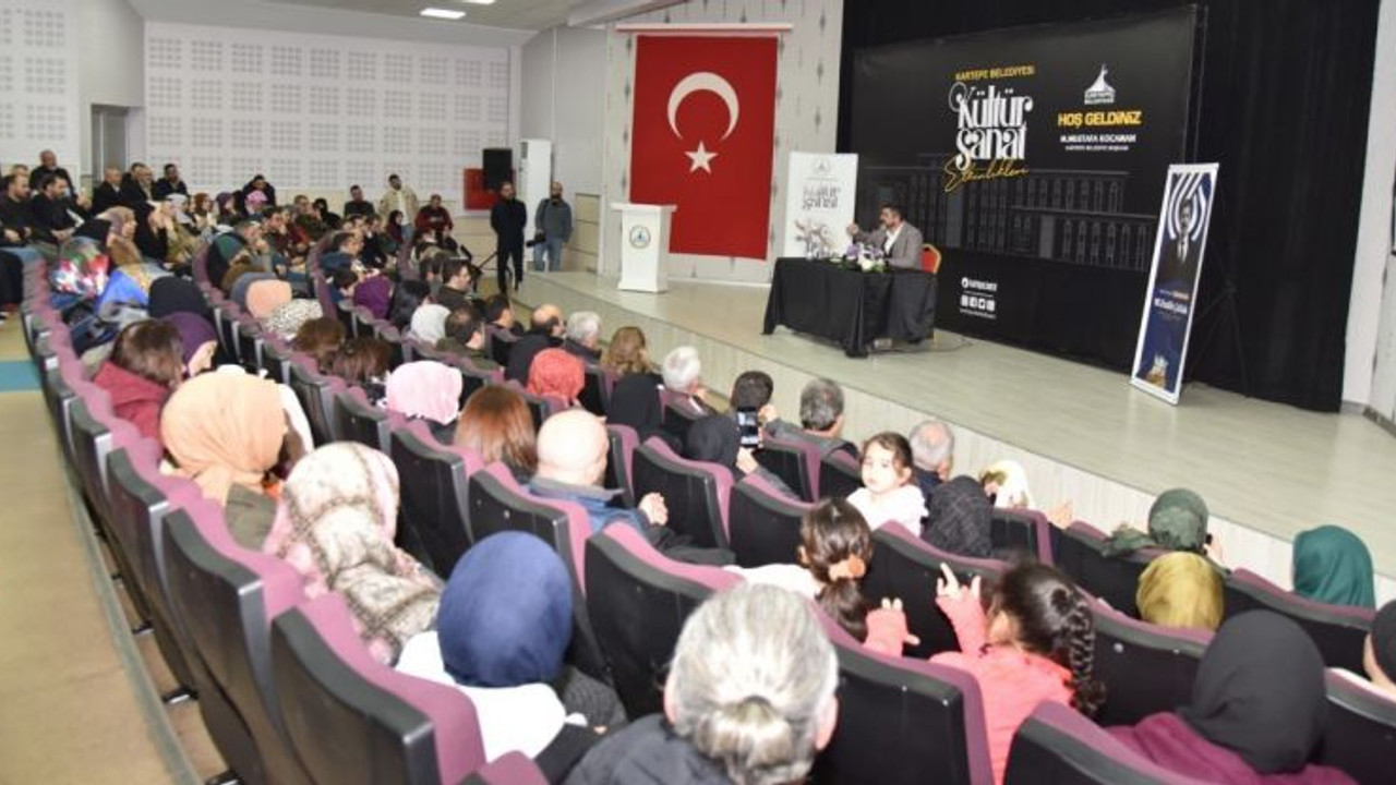 Kartepeliler Mevlana’yı Fatih Çıtlak’tan dinledi