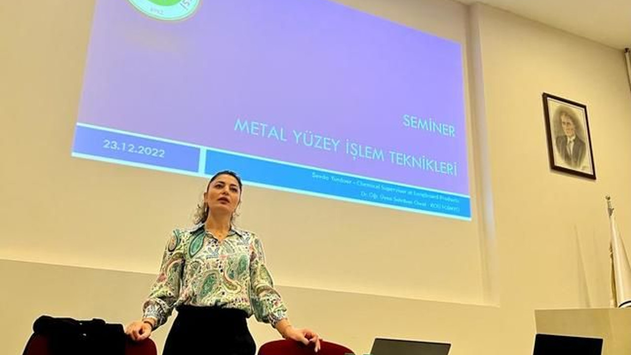 KOÜ'de Metal Yüzey İşlem Teknikleri Semineri düzenlendi