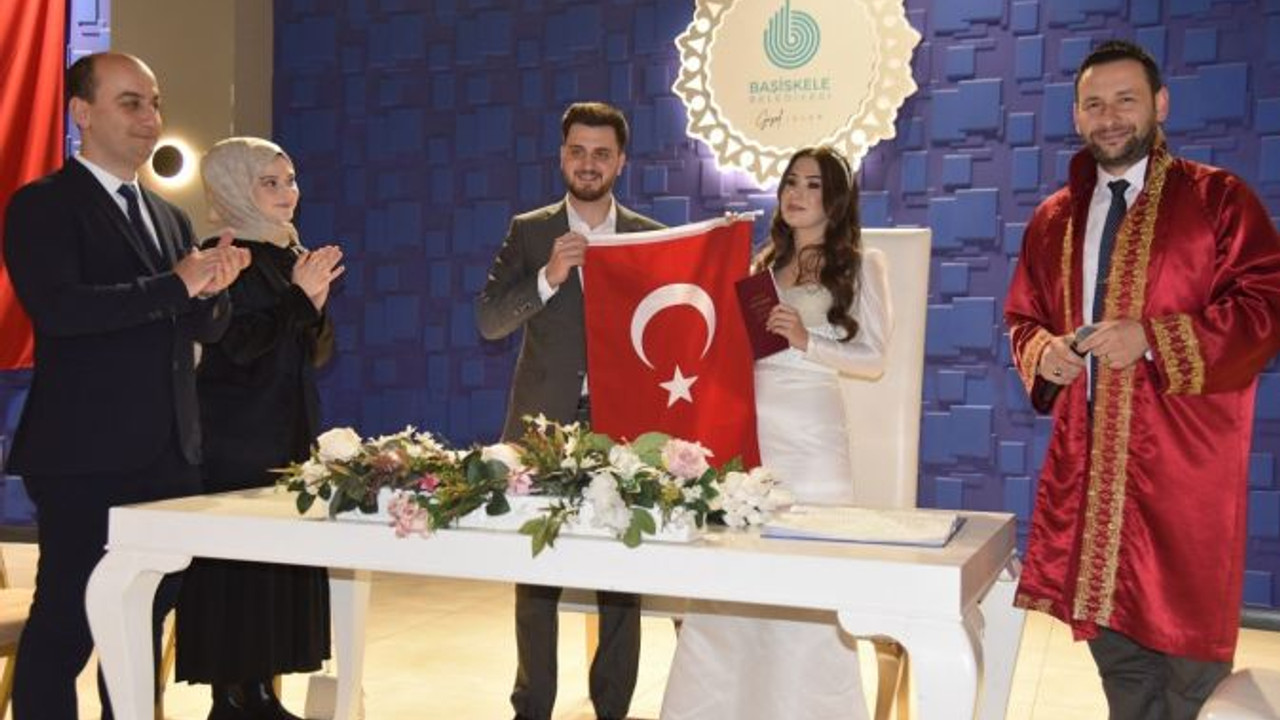 Başiskele’de o kadar çift dünya evine girdi