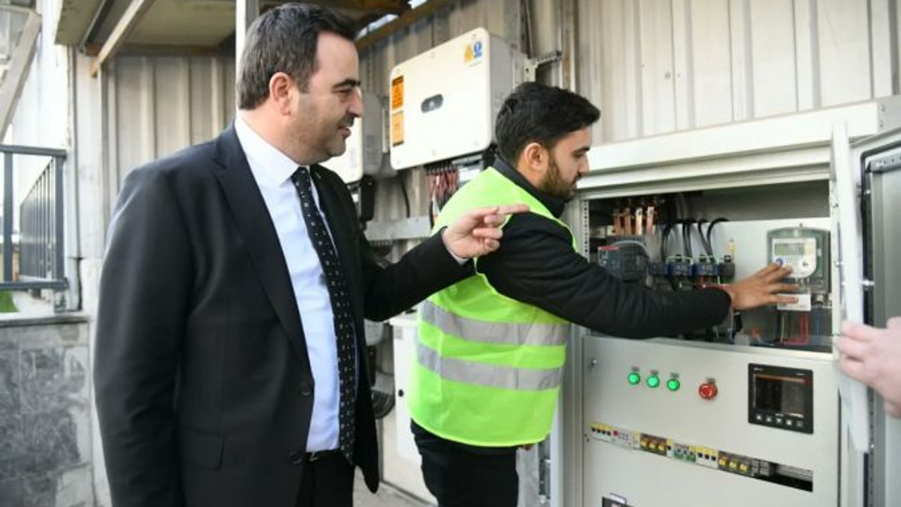 O belediye kendi elektriğini üretti