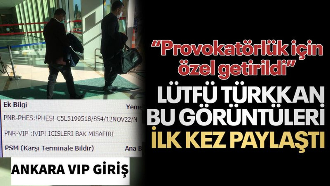 Türkkan, şehit yakını olduğu iddia edilen şahısla ilgili bu görüntüleri paylaştı
