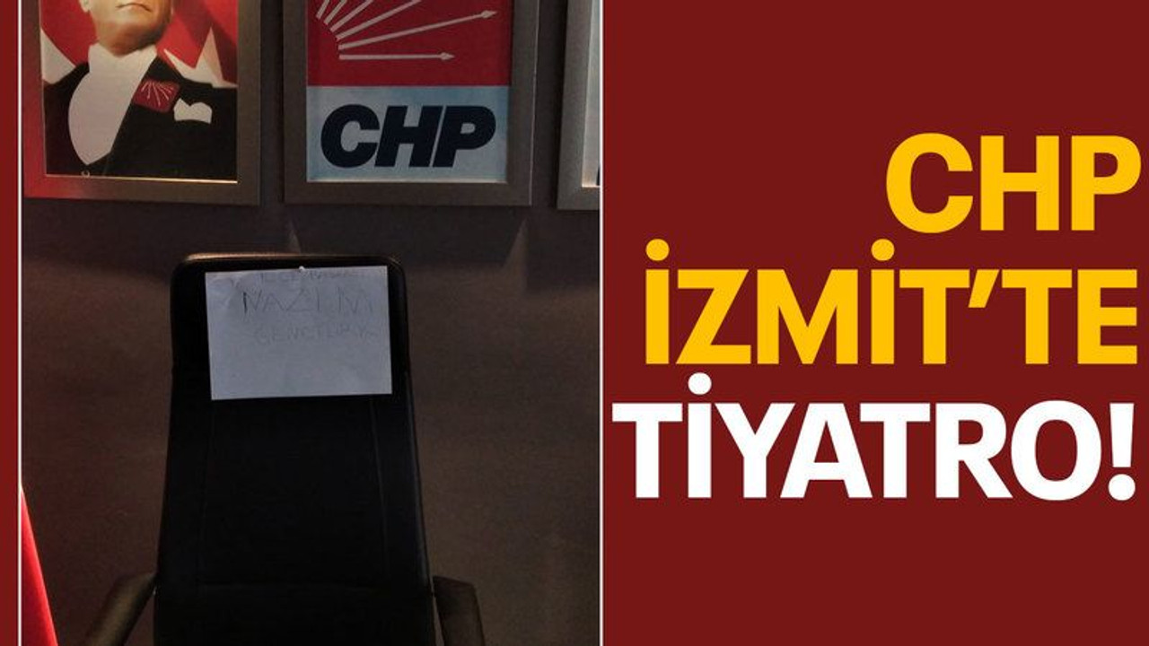 CHP İzmit’te tiyatro!