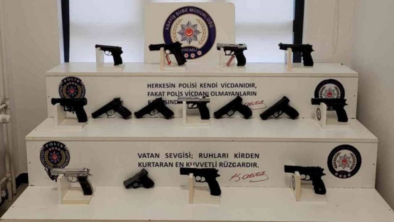 Son bir haftada onlarca silaha el konuldu