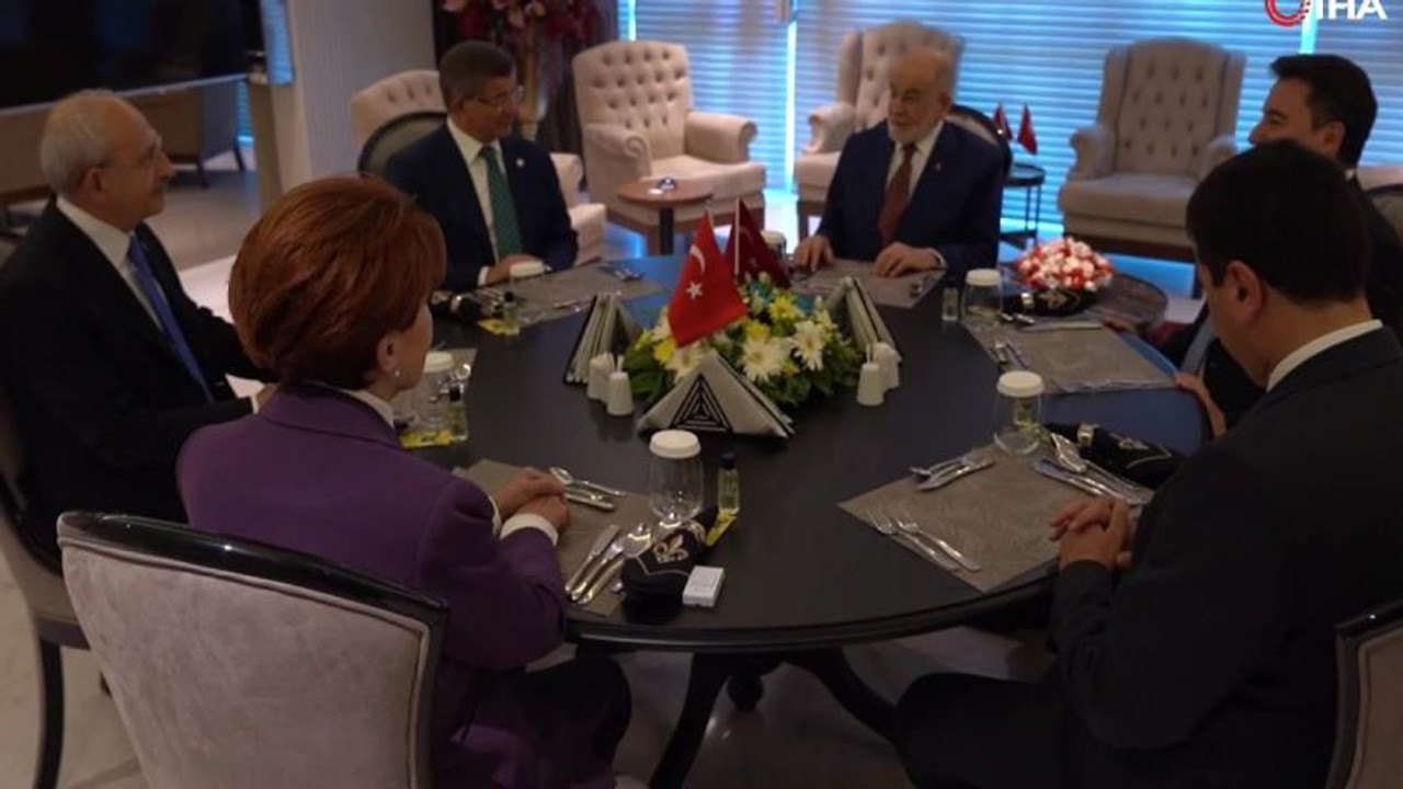 11. Altılı Masa Toplantısı sona erdi
