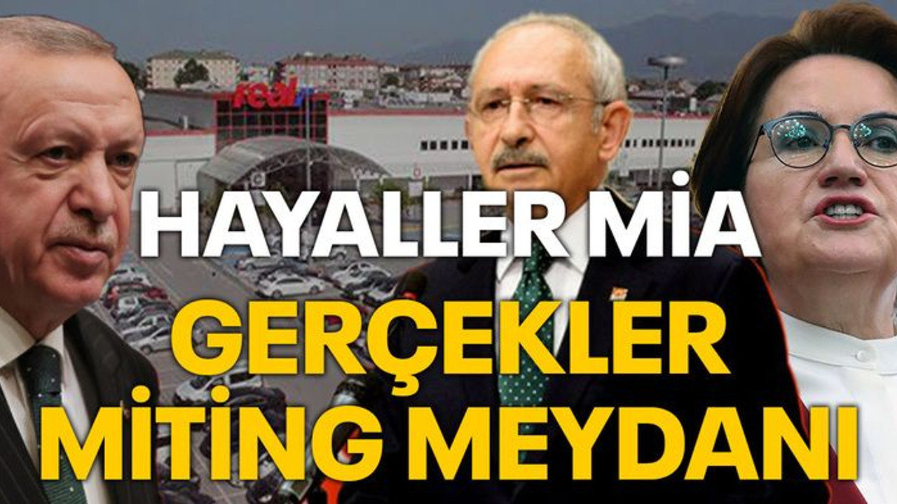 Hayaller MİA Gerçekler miting meydanı