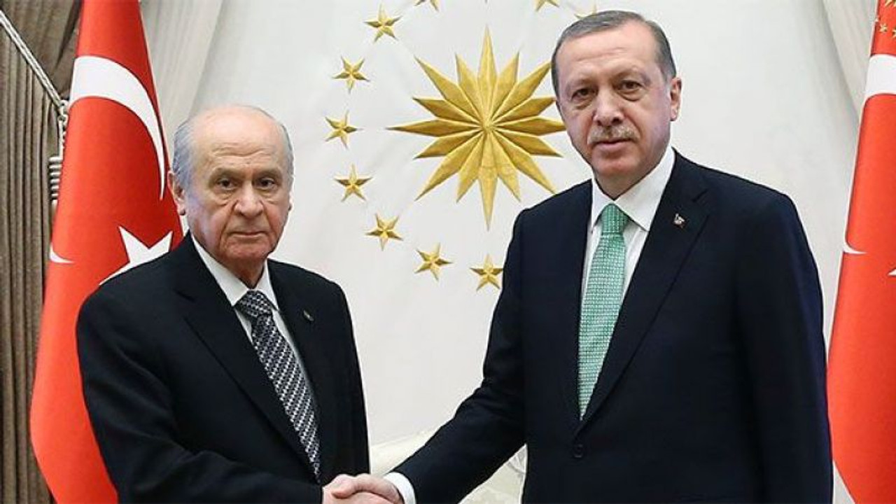 Erdoğan, Bahçeli'yi evinde ziyaret etti