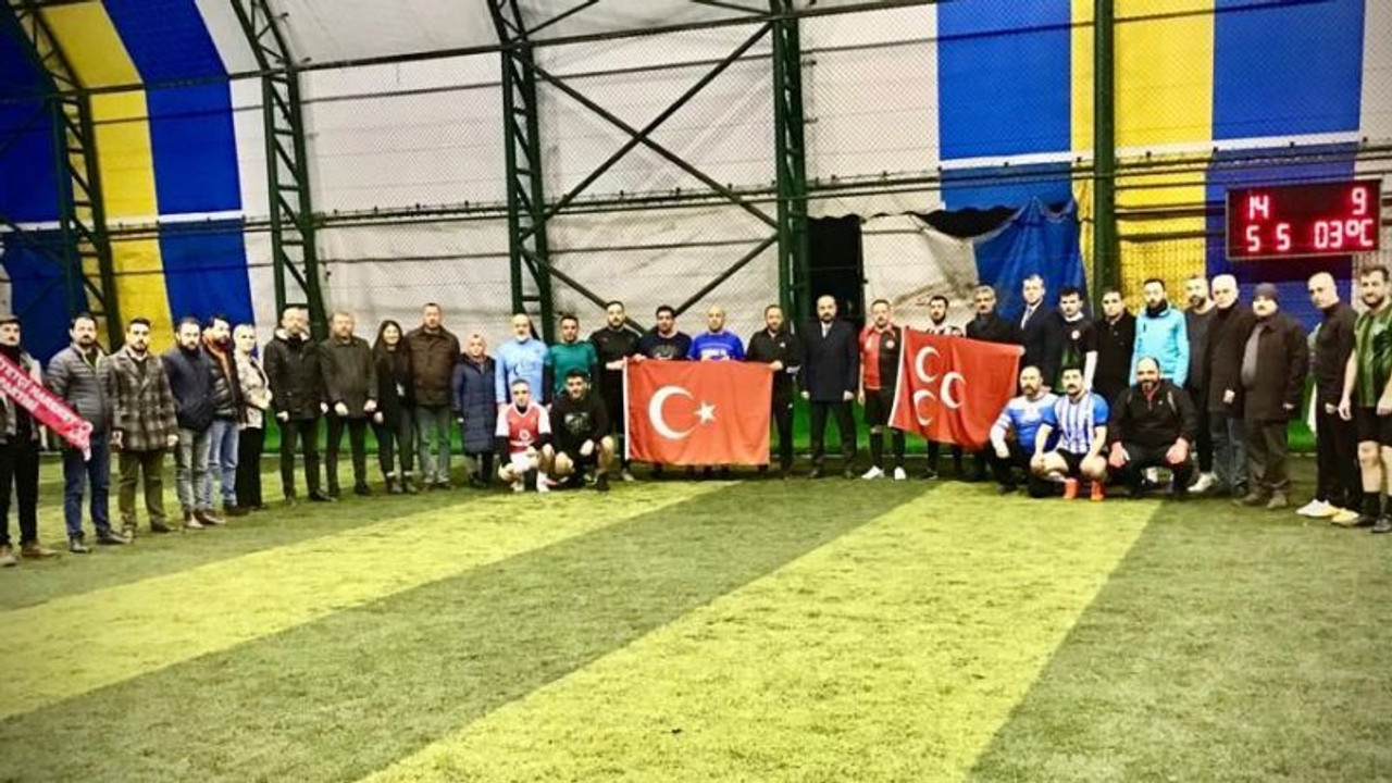 MHP’liler dostluk maçı yaptı