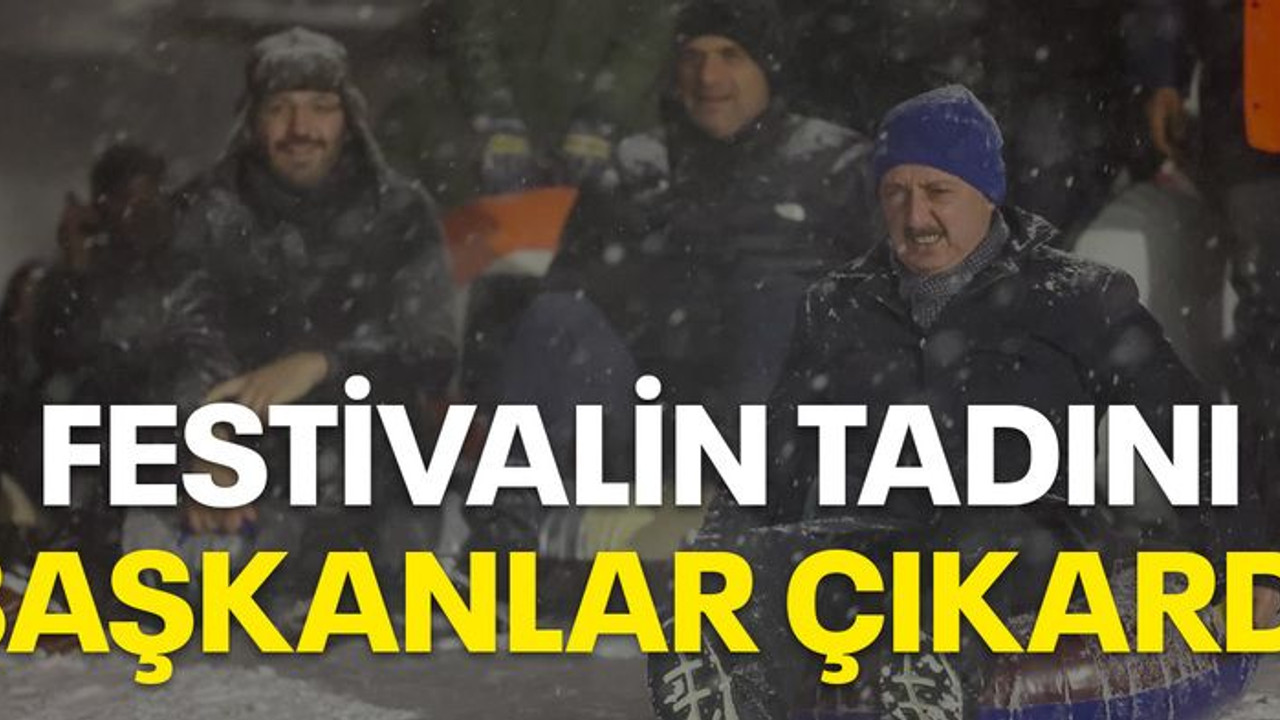 Festivalin tadını başkanlar çıkardı