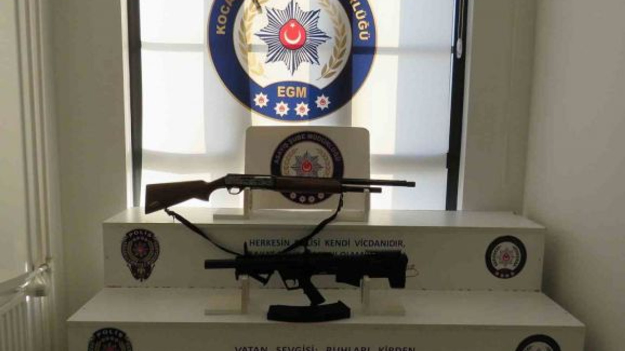 Kocaeli’de 24 silah ele geçirildi