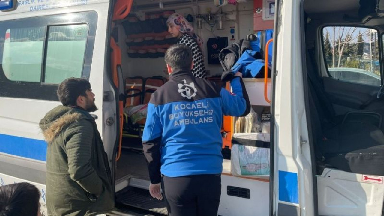 15 araç ve 45 personel ile depremzedelerin hizmetindeler