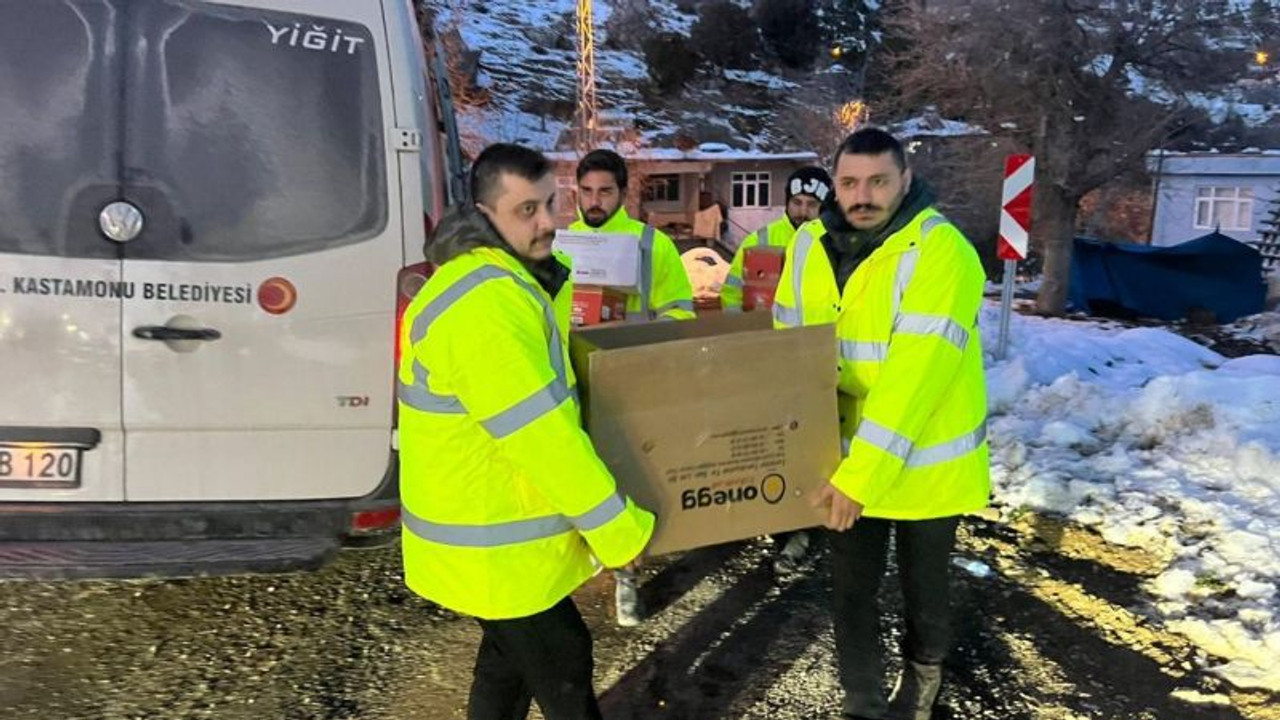 200 kişilik ekiple deprem bölgesindeler