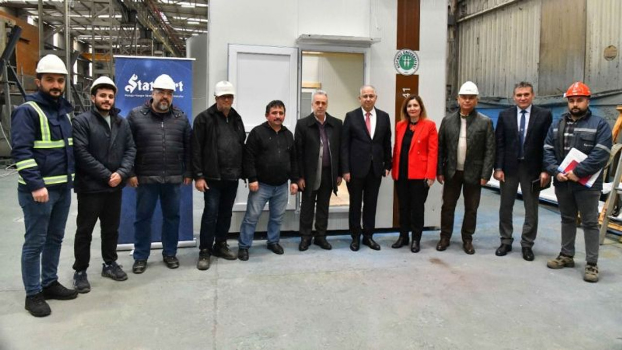 KOÜ'den deprem bölgesine özel tasarım yaşam modülleri desteği