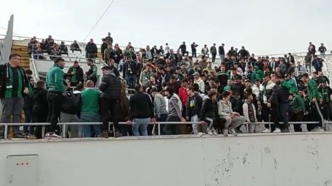 Kocaelispor taraftarı stadı terk etti