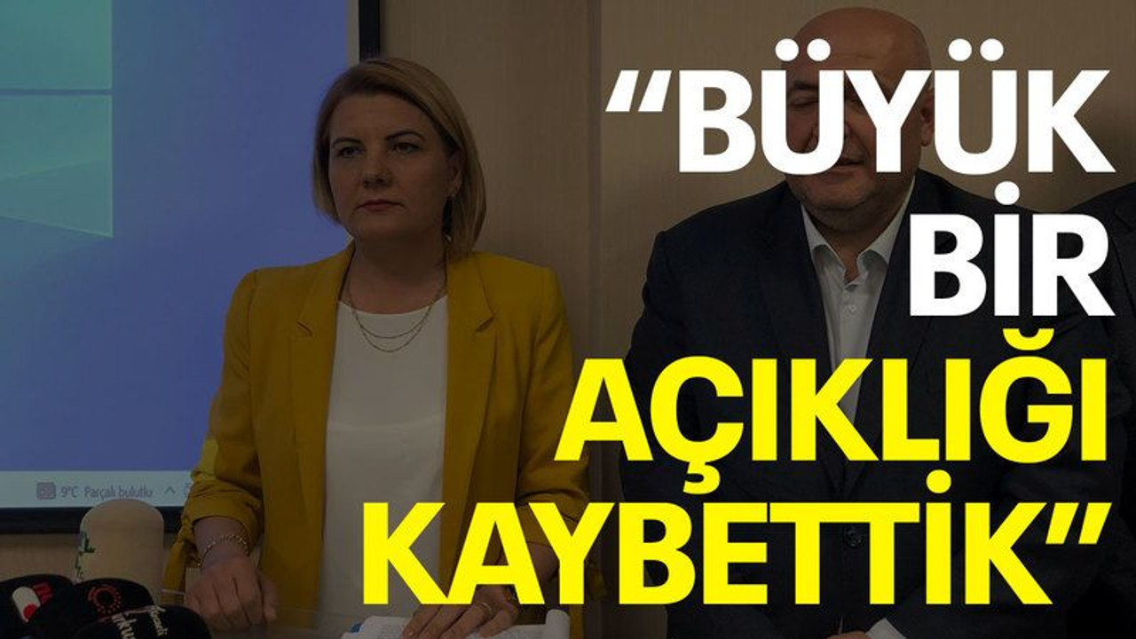 "Büyük bir açıklığı kaybettik"