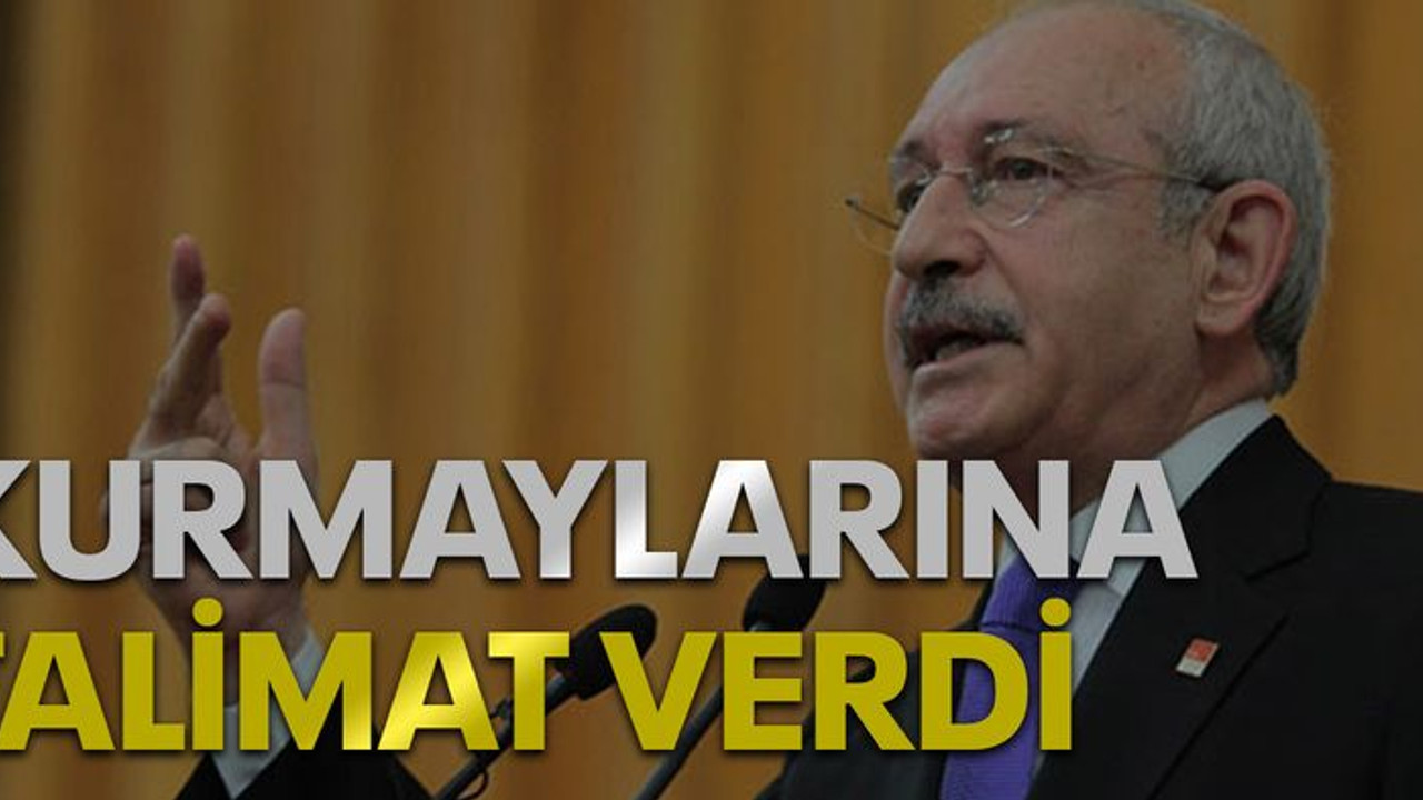 Kılıçdaroğlu kurmaylarına talimat verdi!