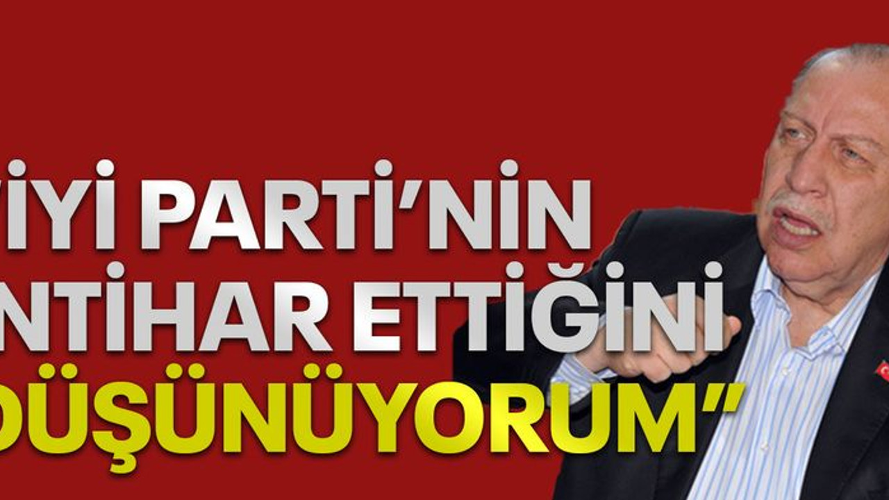 Yaşar Okuyan: "İYİ Parti'nin intihar ettiğini düşünüyorum"