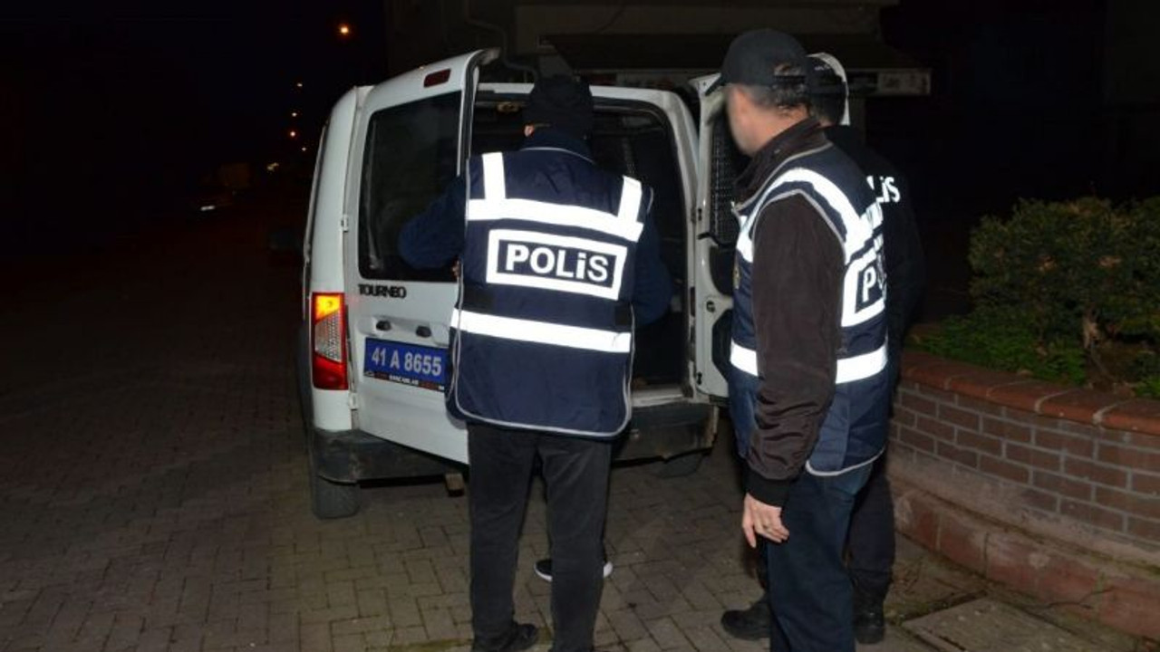 Aranan 13 şahıs operasyonla yakalandı