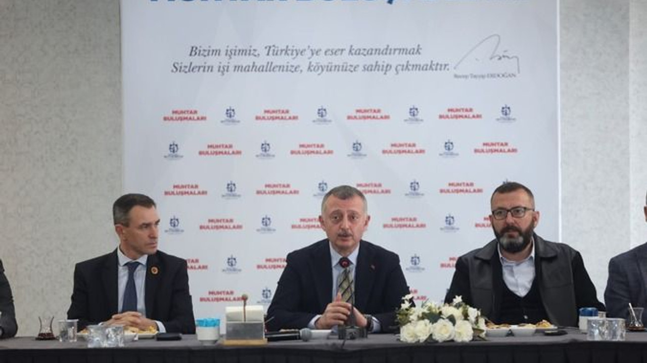 Büyükakın, İzmitli muhtarlarla buluştu
