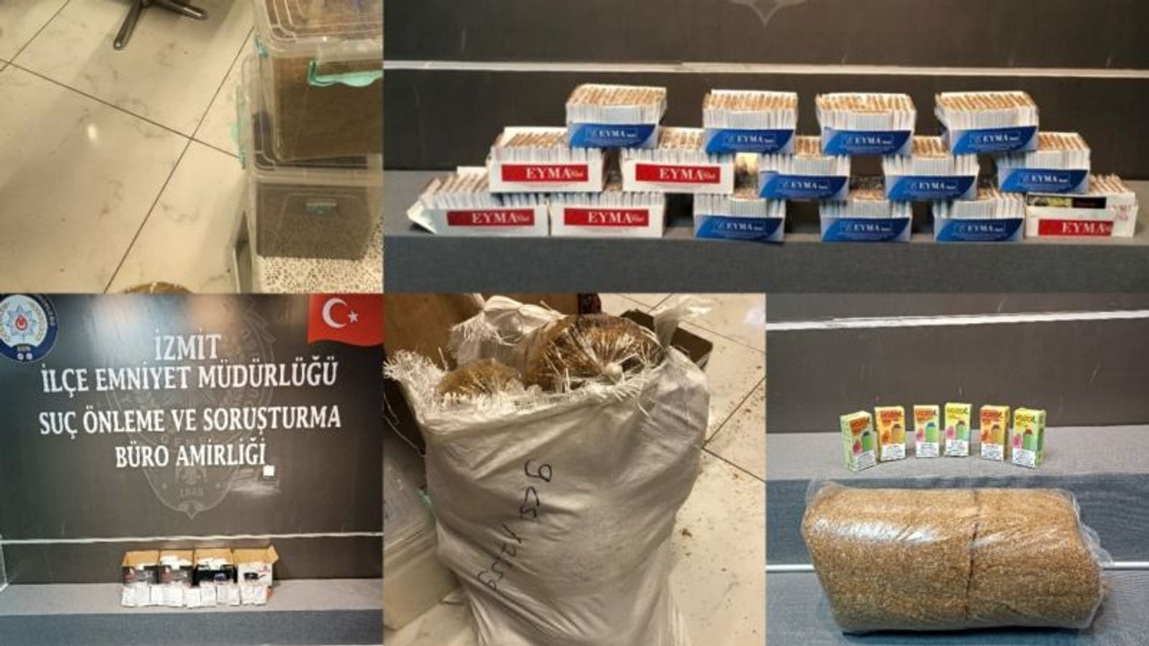 7 bin 240 bandrolsüz dolu makaron ele geçirildi