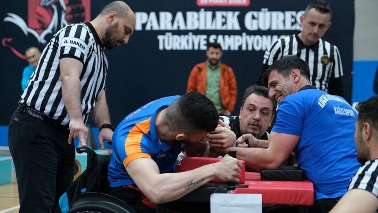 Para Bilek Güreşi Heyecanı sona erdi