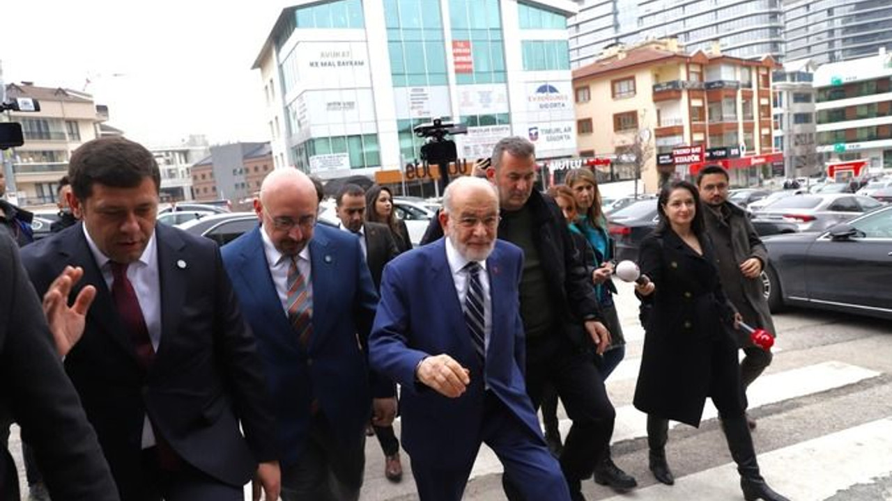 SP Genel Başkanı Karamollaoğlu'ndan Akşener'e ziyaret