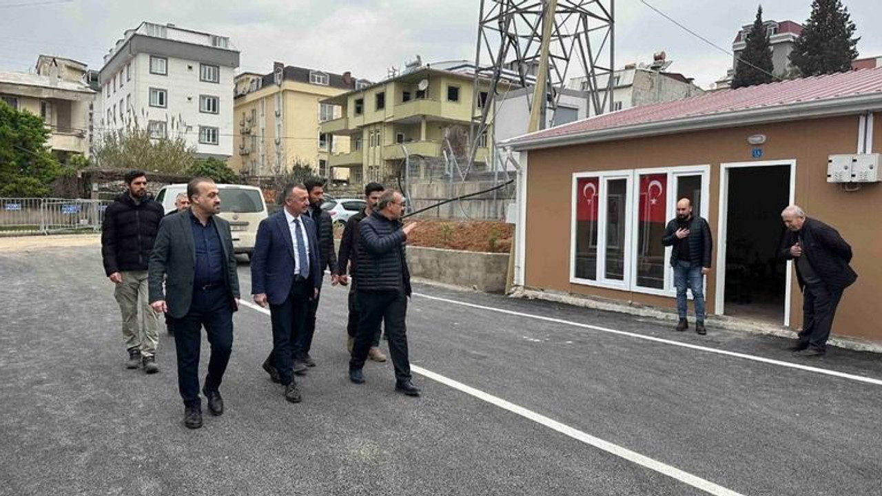 Büyükakın Hatay'daki Kocaeli Çarşısı'nı gezdi
