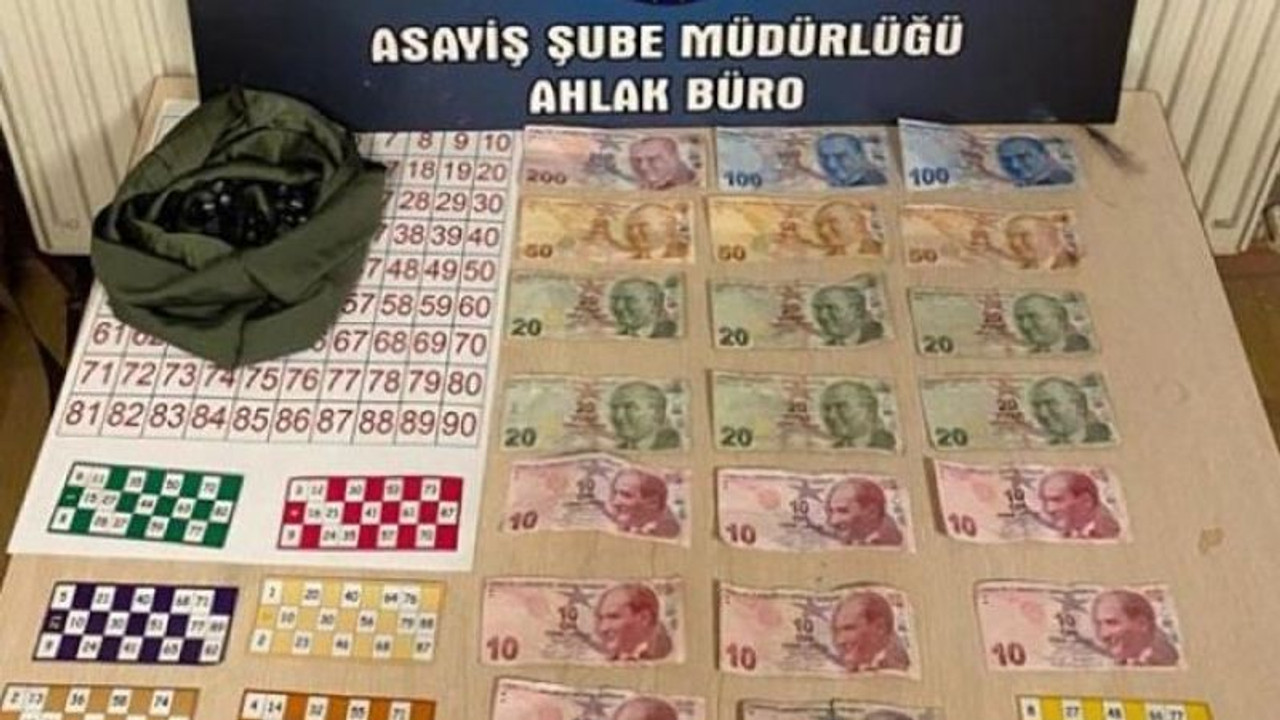 İş yerinde kumar oynatıldığı denetimde ortaya çıktı