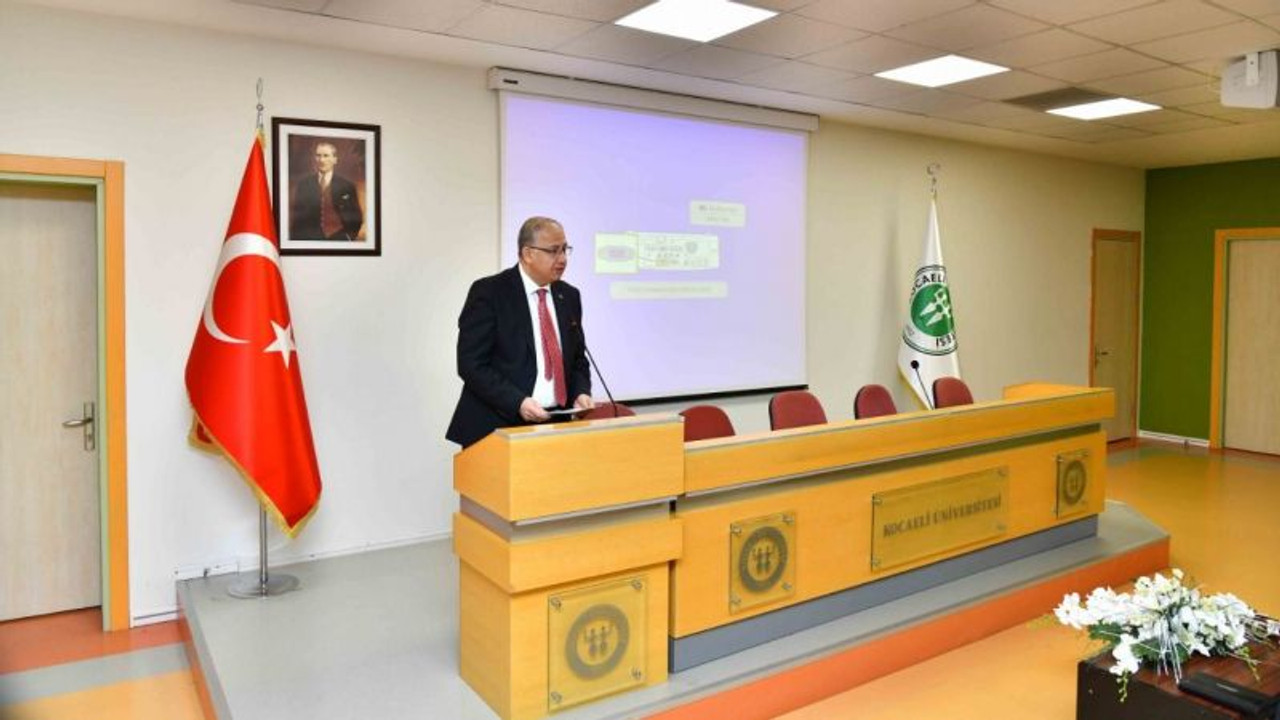 Rektör Cantürk, Mühendislik Fakültesi Akademik Kuruluna katıldı