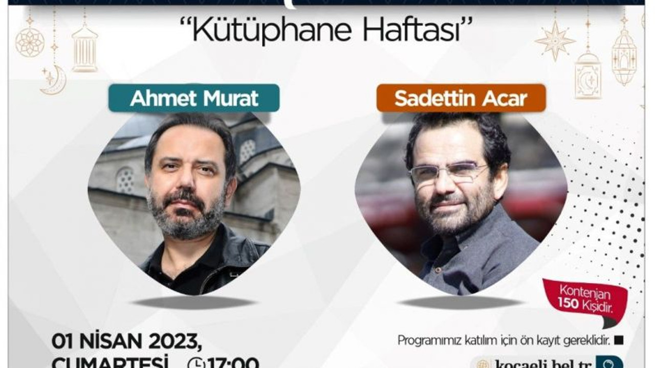 Büyükşehir’den Okuma Kültürü ve Ramazan söyleşisi