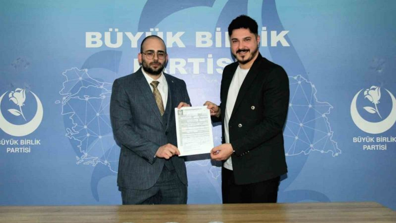 Büyük Birlik Partisi’nde bir isim daha aday adaylığı için başvurdu