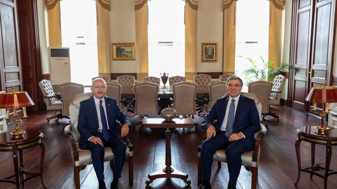 Kılıçdaroğlu, Abdullah Gül ile görüştü