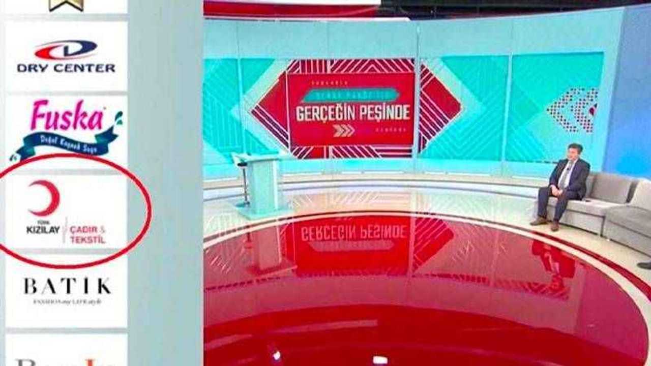 Kızılay, TV programına sponsor olmuş