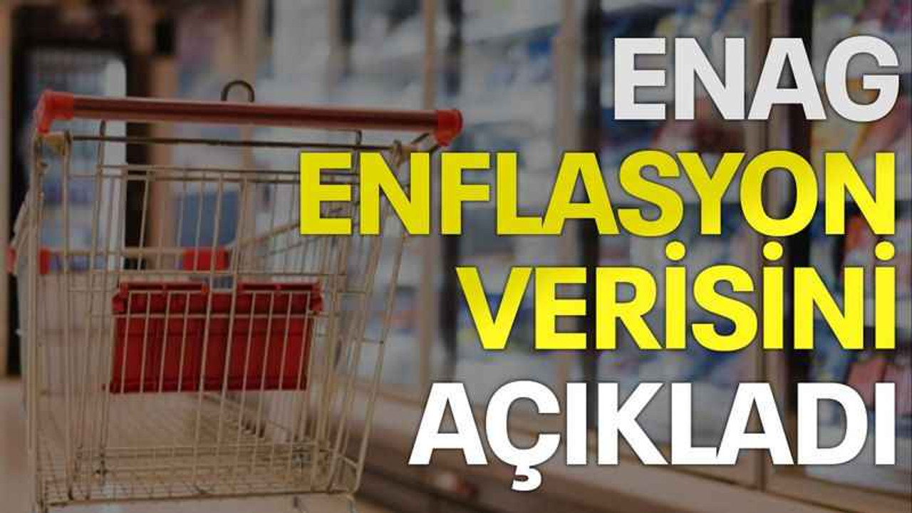 ENAG enflasyon verisini açıkladı