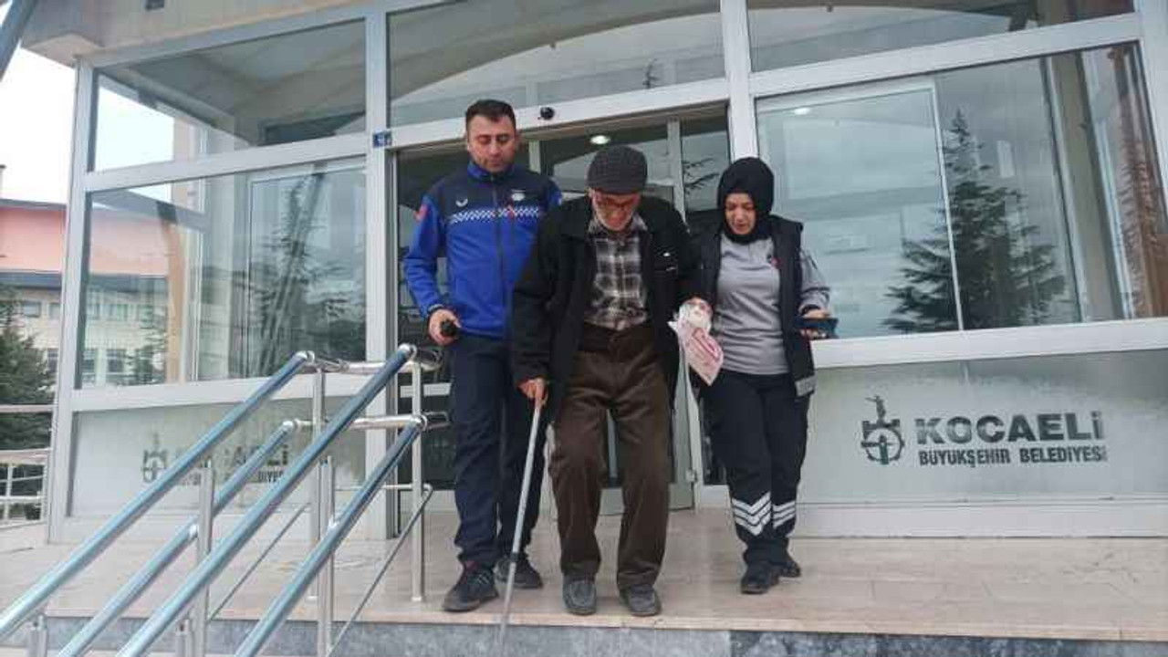 Yaşlı çifte Büyükşehir yetişti