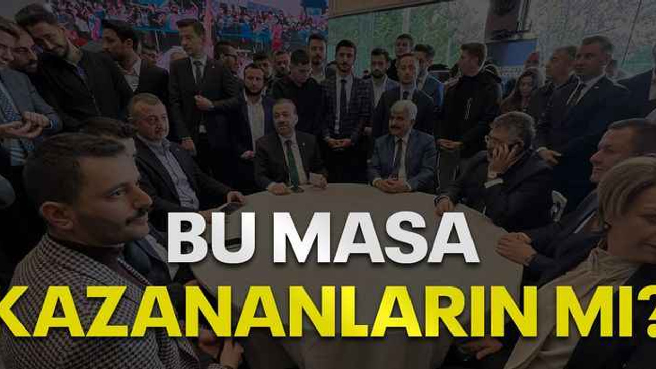 Bu masa kazananların mı?
