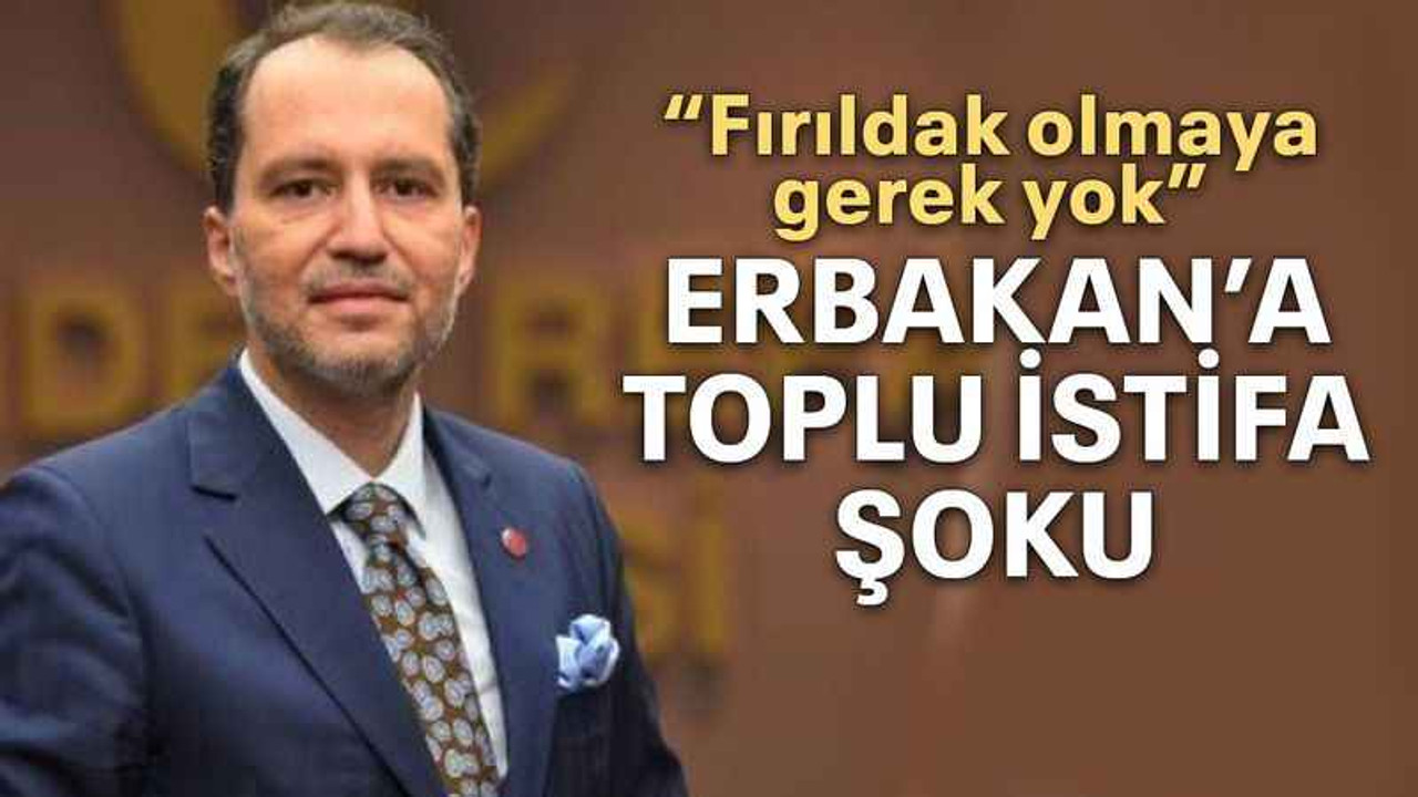 Erbakan’a toplu istifa şoku