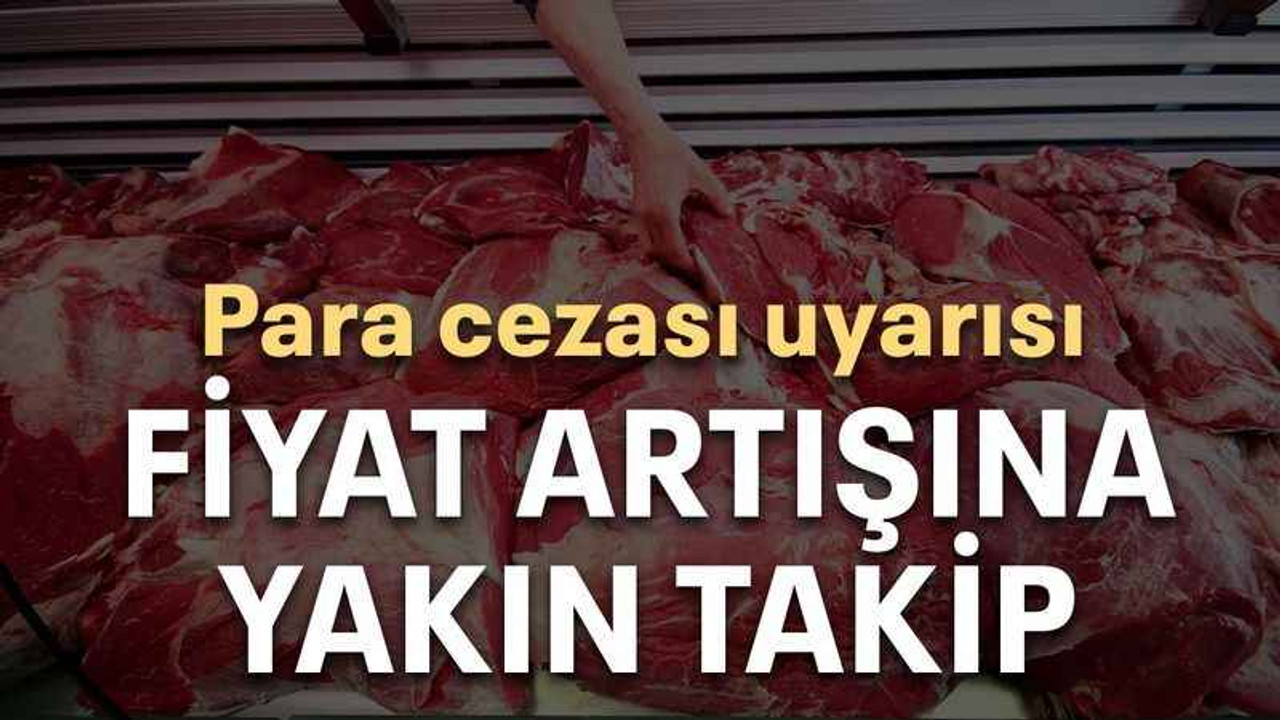 Fiyat artışına yakın takip