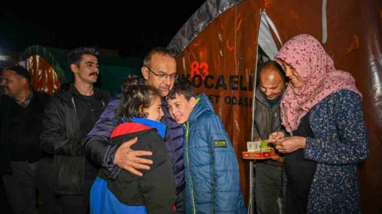 Vali Yavuz bayramı deprem bölgesi Kahramanmaraş’ta geçiriyor