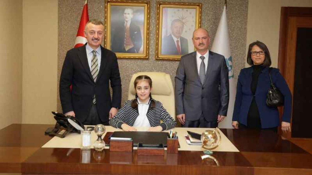 Büyükakın’ın koltuğuna minik Yayla oturdu