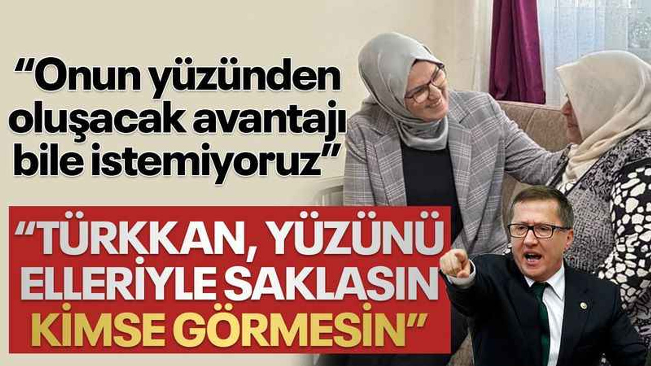 Katırcıoğlu: Türkkan, yüzünü elleriyle saklasın, kimse görmesin