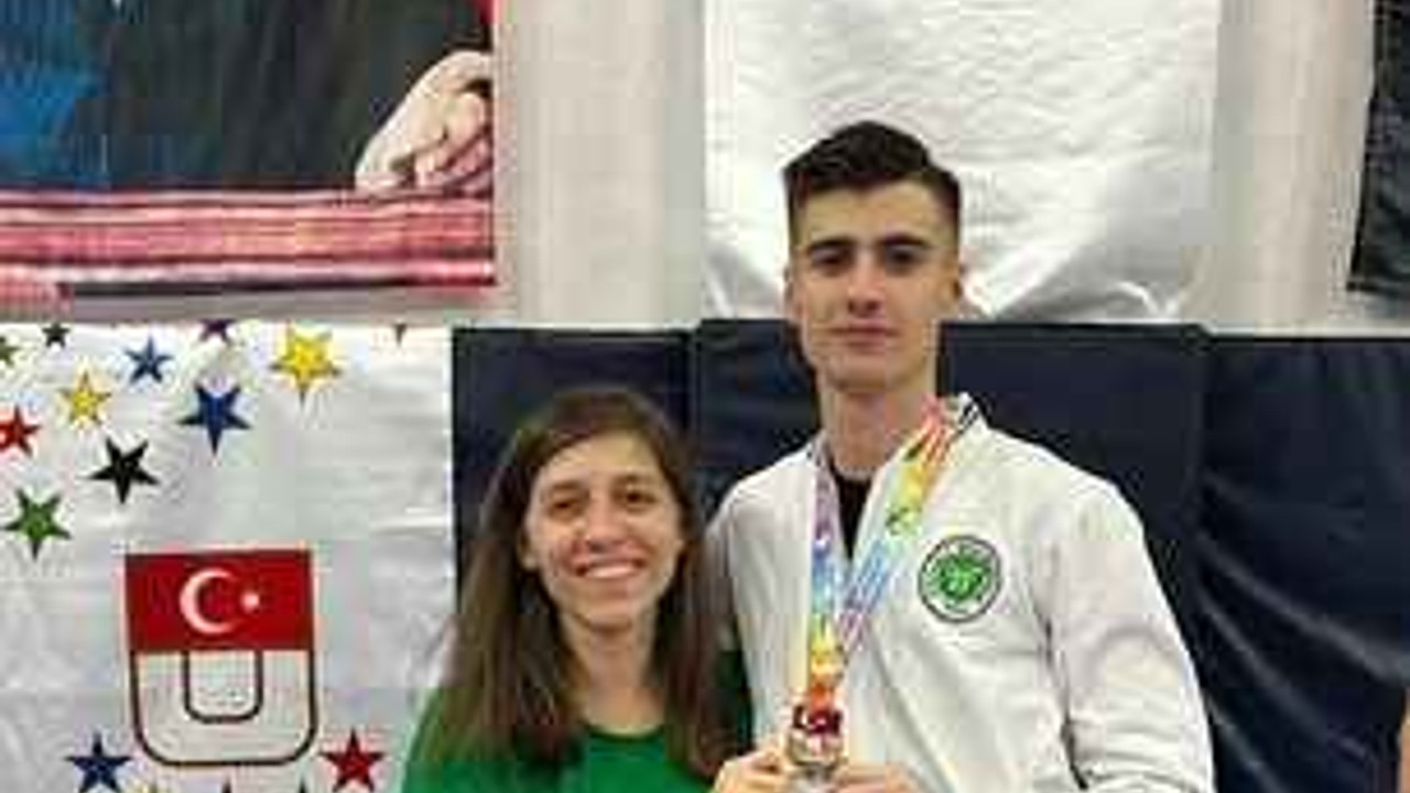 Türkiye Karate Şampiyonası’nda KOÜ’ye bir altın bir bornz madalya
