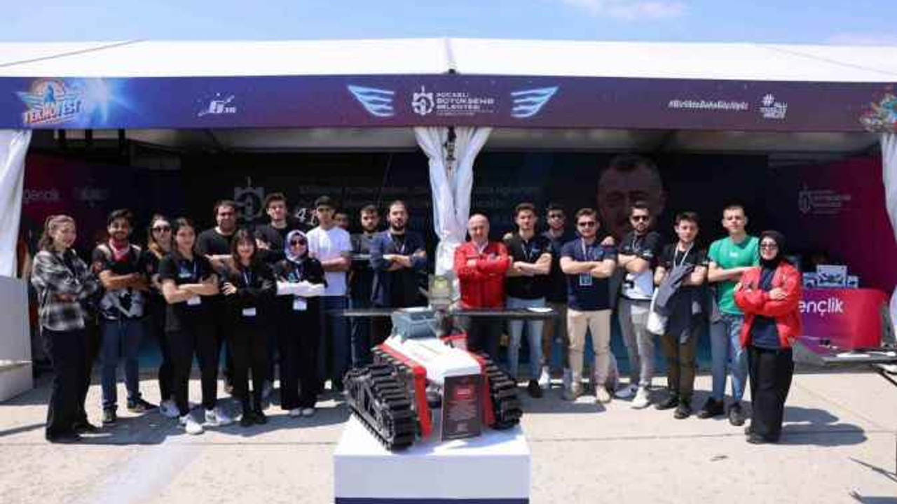 Darıcalı gençler TEKNOFEST’te