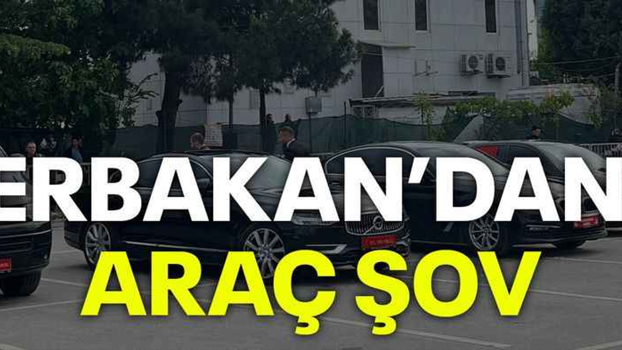 Erbakan’dan araç şov